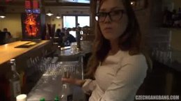 Czech Gangbang - Orgy In Bar
