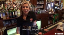 pub fuck with georgous bartender