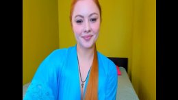 Blonde Babe Gets Intimate Moment On Her Cam Show