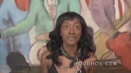 Sexy chocolate teen submits to white men
