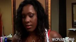 White honey is getting her anal screwed so well by ebony thug