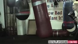 Hot blonde (Jesse Jane, Erik Everhard) fuck in the ring - Digital Playground